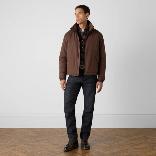 Young Ideas & Henmores -Passo Harrington Jacket -Chocolate -M