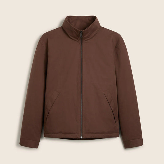 Young Ideas & Henmores -Passo Harrington Jacket -Chocolate -M