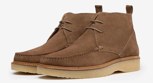 Young Ideas & Henmores -Xixona Suede Chukka Boot -Taupe -8