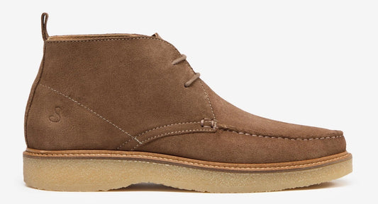 Young Ideas & Henmores -Xixona Suede Chukka Boot -Taupe -8