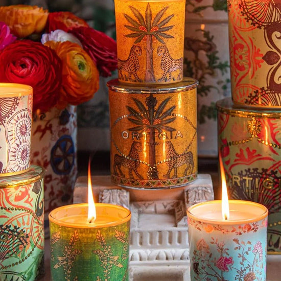 Young Ideas & Henmores - Ambra Nera Decorated 1 Wick Candle - N/A - OS