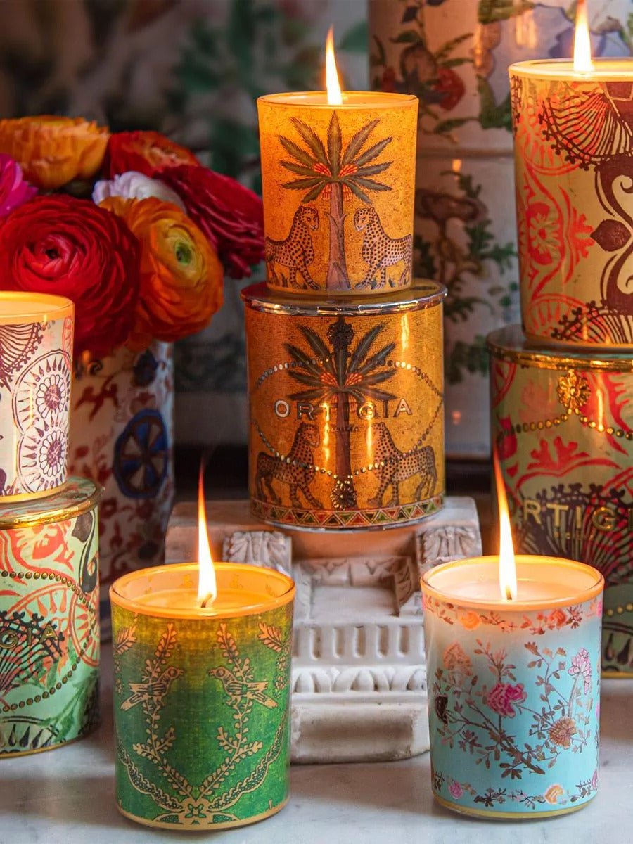 Young Ideas & Henmores - Ambra Nera Decorated 1 Wick Candle - N/A - OS