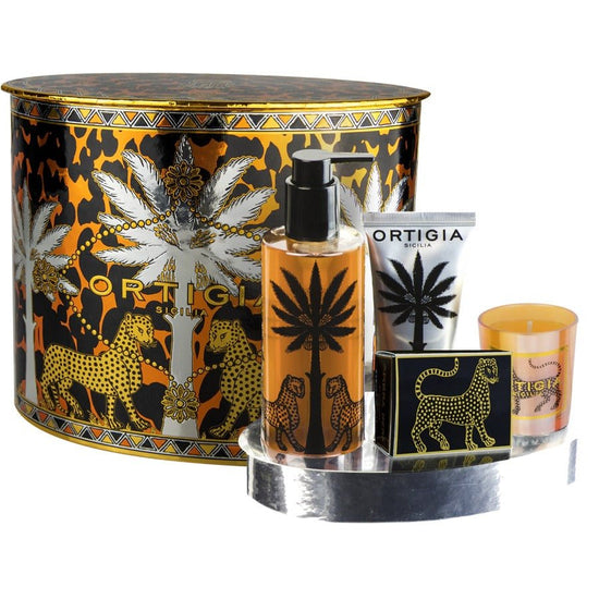 Young Ideas & Henmores - Ambra Nera Oval Gift Set - Leopard - OS