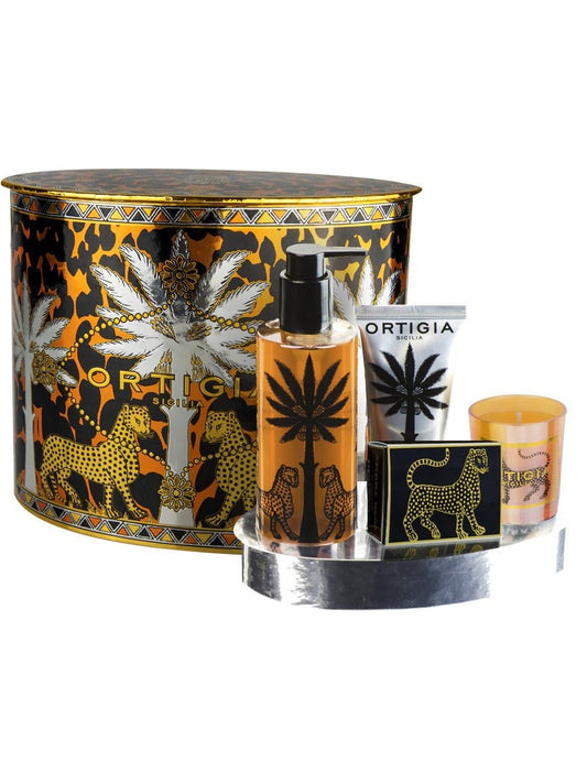 Young Ideas & Henmores - Ambra Nera Oval Gift Set - Leopard - OS