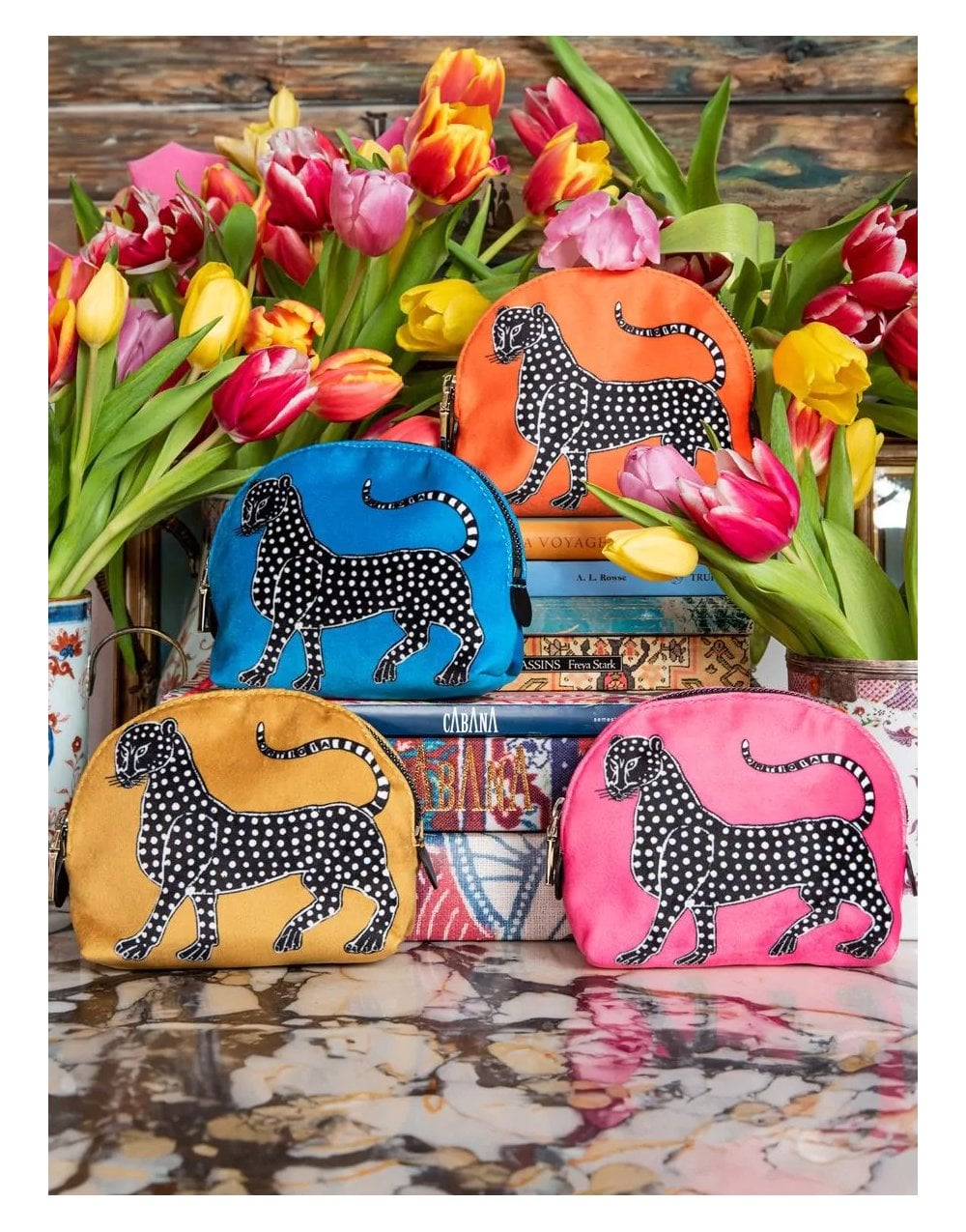 Young Ideas/Henmores - Borsettina Velvet Pouch - Green - OS