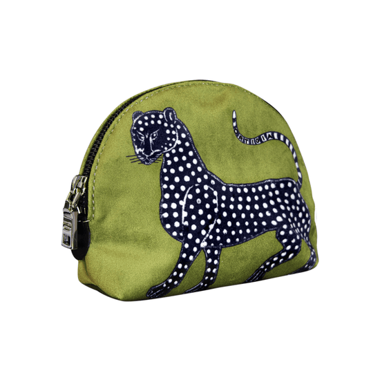 Young Ideas/Henmores - Borsettina Velvet Pouch - Green - OS