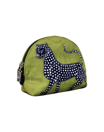 Young Ideas/Henmores - Borsettina Velvet Pouch - Green - OS