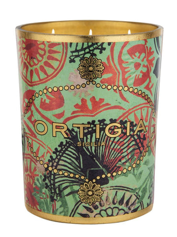 Young Ideas & Henmores -Fico DIndia Decorated 3 Wick Candle -N/A -OS