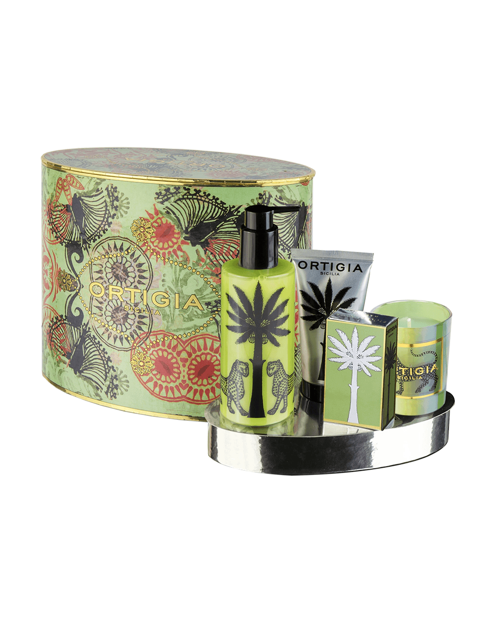 Young Ideas/Henmores - Fico DIndia Oval Gift Set - Green - OS