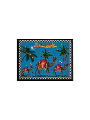 Young Ideas & Henmores -Flying Tiger Small Tray -Blue -17x13cm