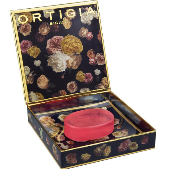 Young Ideas & Henmores - Rose Antiche Glass Plate And Soap - N/A - OS
