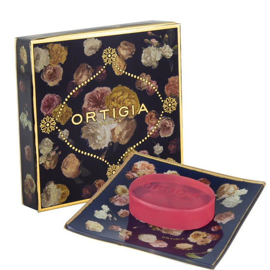 Young Ideas & Henmores - Rose Antiche Glass Plate And Soap - N/A - OS