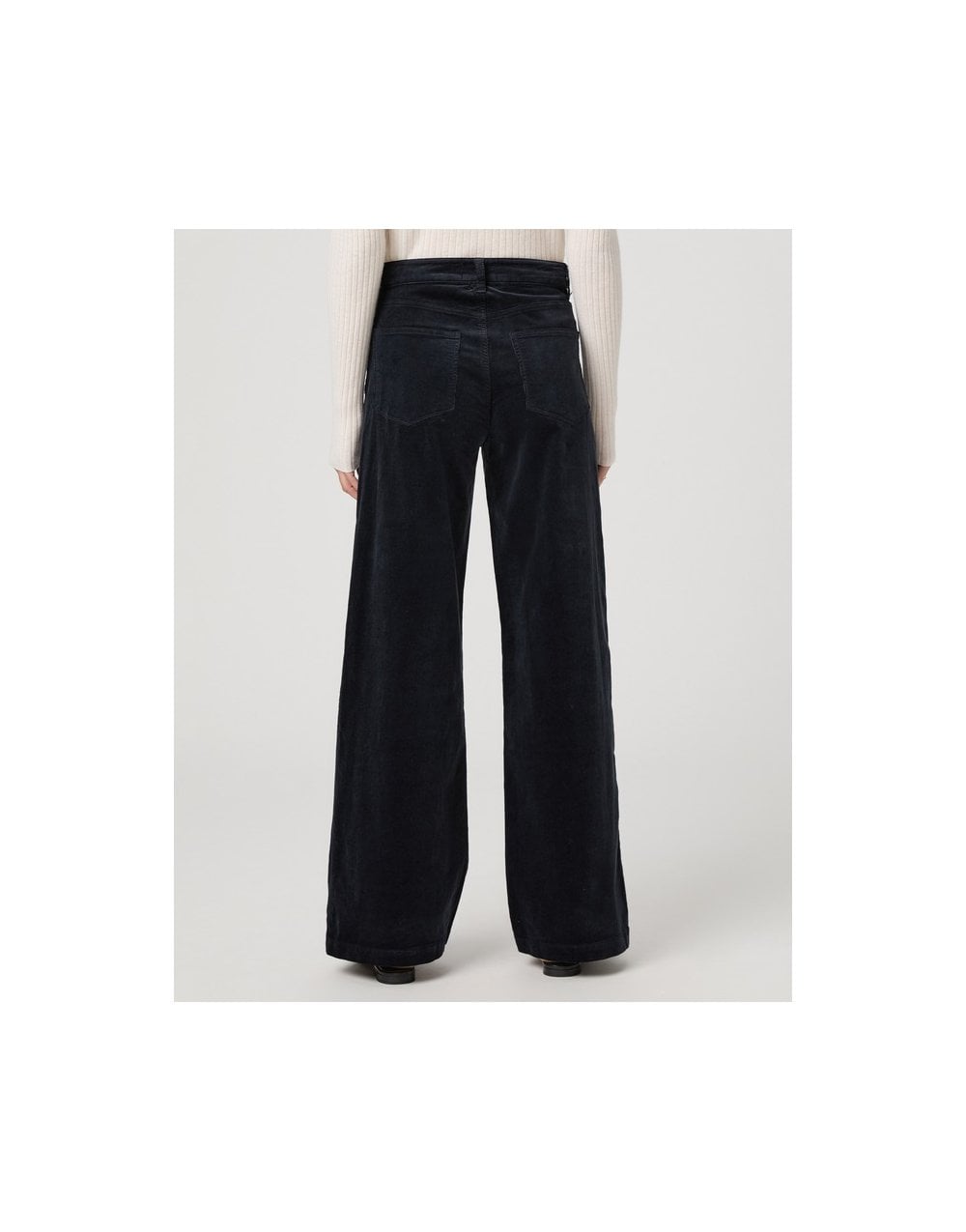 Young Ideas/Henmores - Anessa 31 Needle Cord Trousers - Navy - 25