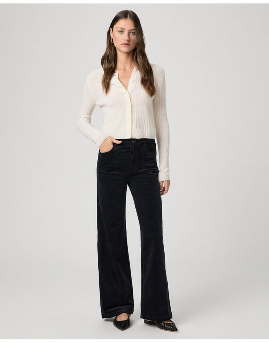 Young Ideas/Henmores - Anessa 31 Needle Cord Trousers - Navy - 25