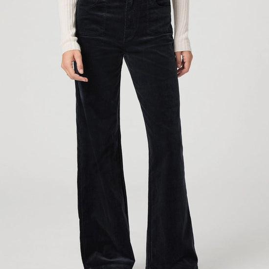 Young Ideas & Henmores - Anessa 31 Needle Cord Trousers - Navy - 25