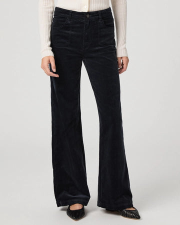 Young Ideas & Henmores - Anessa 31 Needle Cord Trousers - Navy - 25