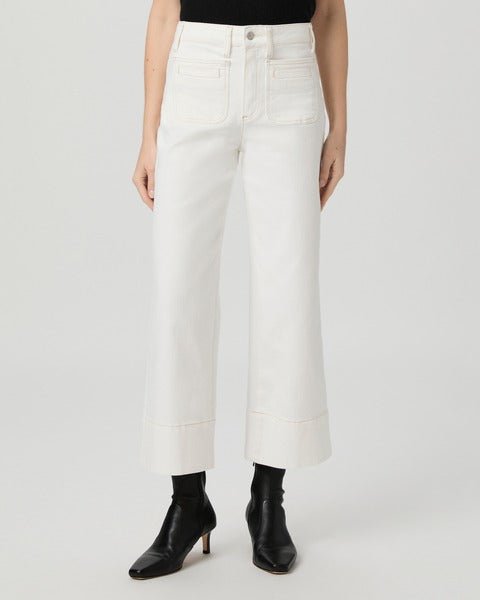 Young Ideas/Henmores - Anessa 31 Patch Pocket Wide Leg Jeans - Toasted Ecru - 25
