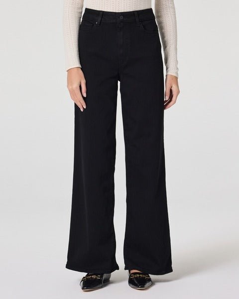 Young Ideas/Henmores - Anessa 31 Wide Leg Jeans - Black Shadow - 25