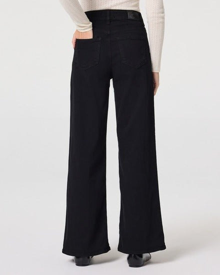 Young Ideas/Henmores - Anessa 31 Wide Leg Jeans - Black Shadow - 25