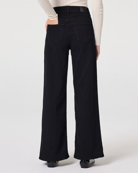 Young Ideas/Henmores - Anessa 31 Wide Leg Jeans - Black Shadow - 25