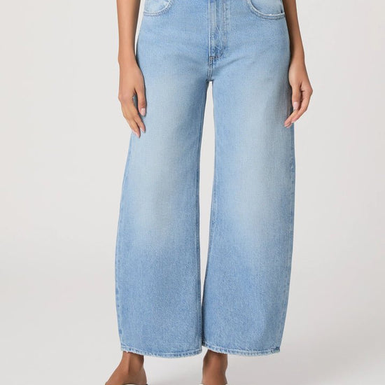 Young Ideas & Henmores - Arellia Ankle Barrel Leg Jeans - Fauve - 25