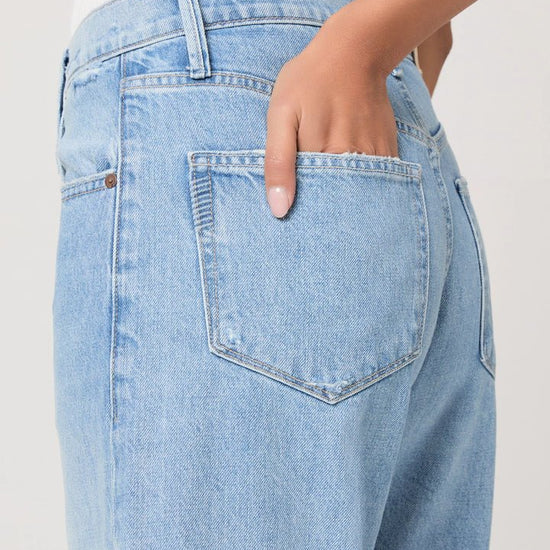 Young Ideas & Henmores - Arellia Ankle Barrel Leg Jeans - Fauve - 25