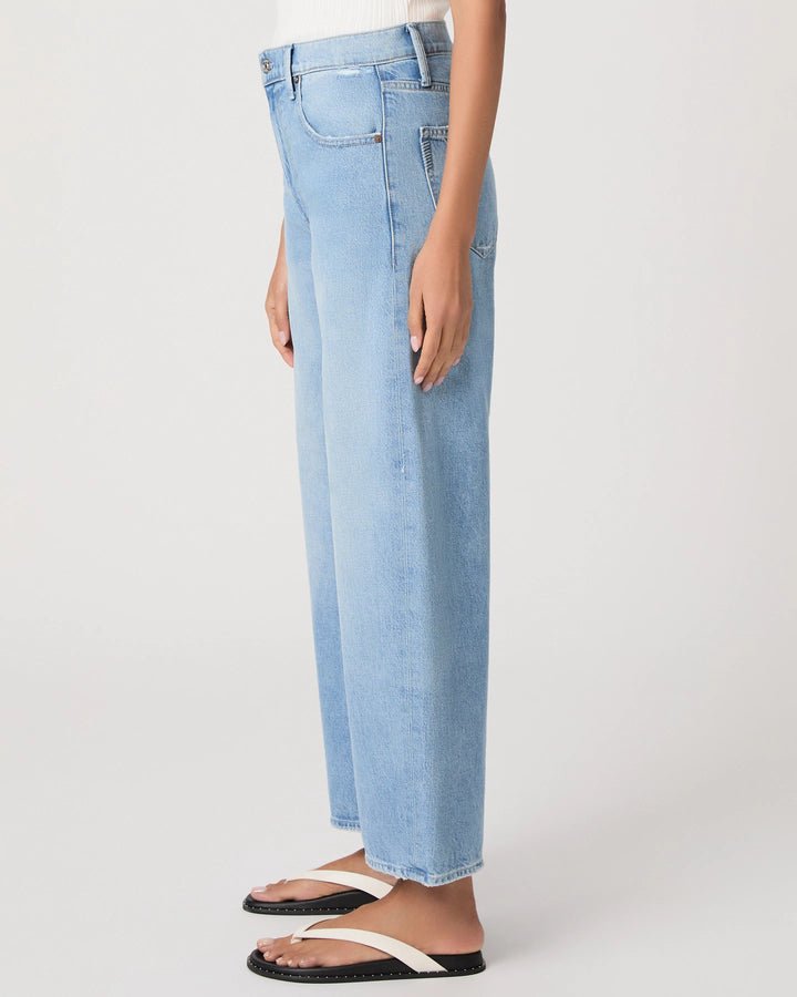 Young Ideas & Henmores - Arellia Ankle Barrel Leg Jeans - Fauve - 25