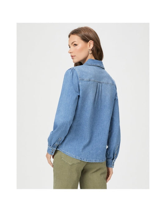 Young Ideas/Henmores - Belize Denim Shirt - Prescott Blue - M