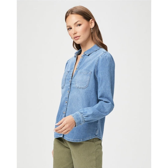 Young Ideas/Henmores - Belize Denim Shirt - Prescott Blue - M