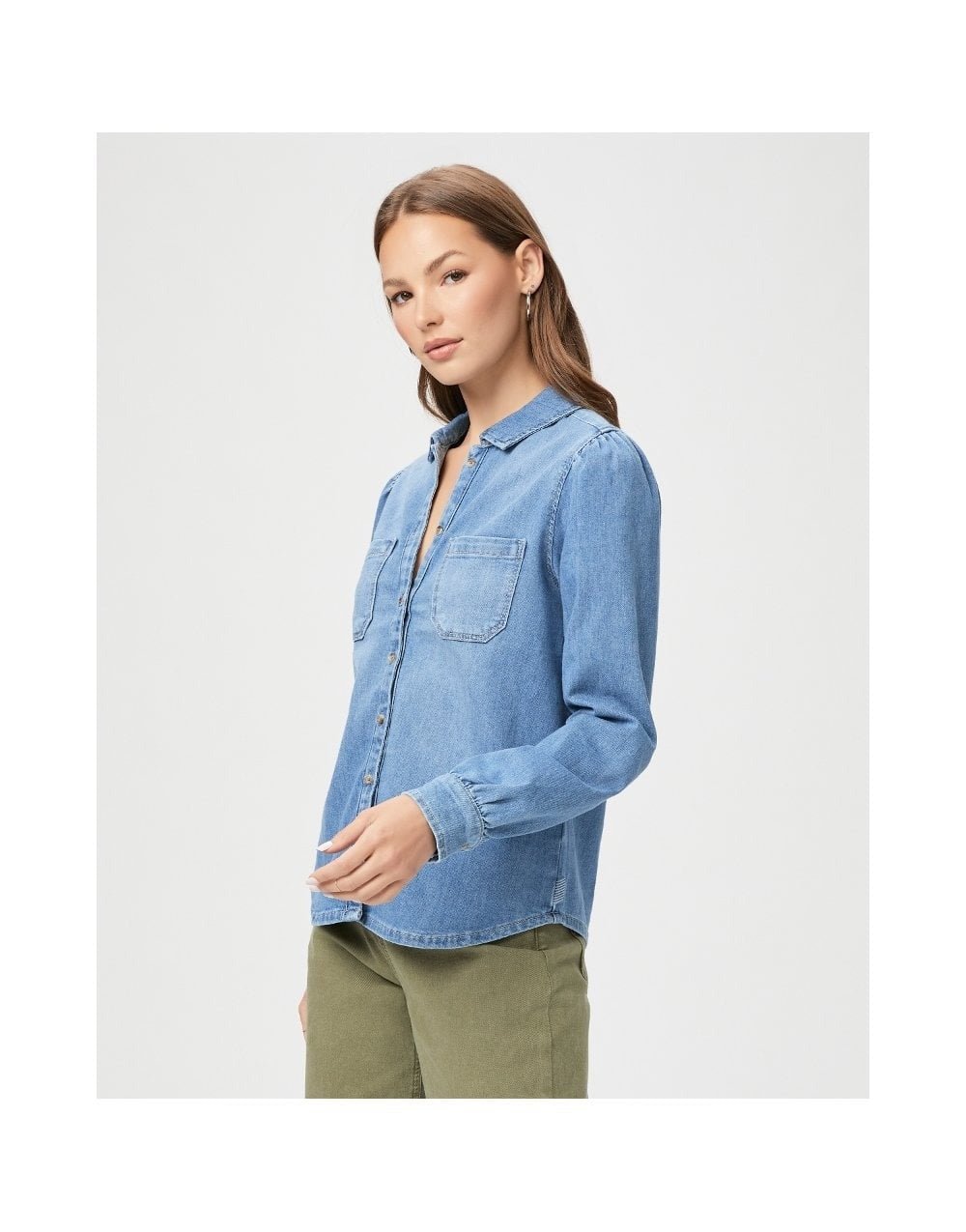 Young Ideas/Henmores - Belize Denim Shirt - Prescott Blue - M