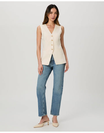 Young Ideas/Henmores - Campanelli Waistcoat Vest - Cream - 8