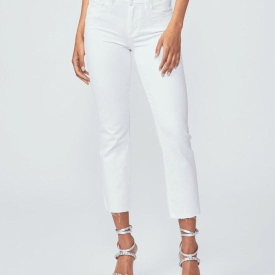 Young Ideas/Henmores - Cindy Straight Leg Jeans - Crisp White - 25
