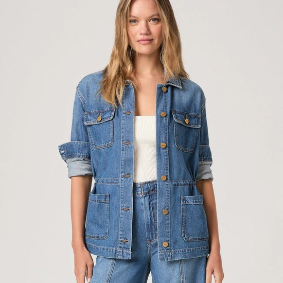 Young Ideas & Henmores -Clarke Denim Jacket -La Verne -XS