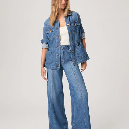 Young Ideas & Henmores -Clarke Denim Jacket -La Verne -XS