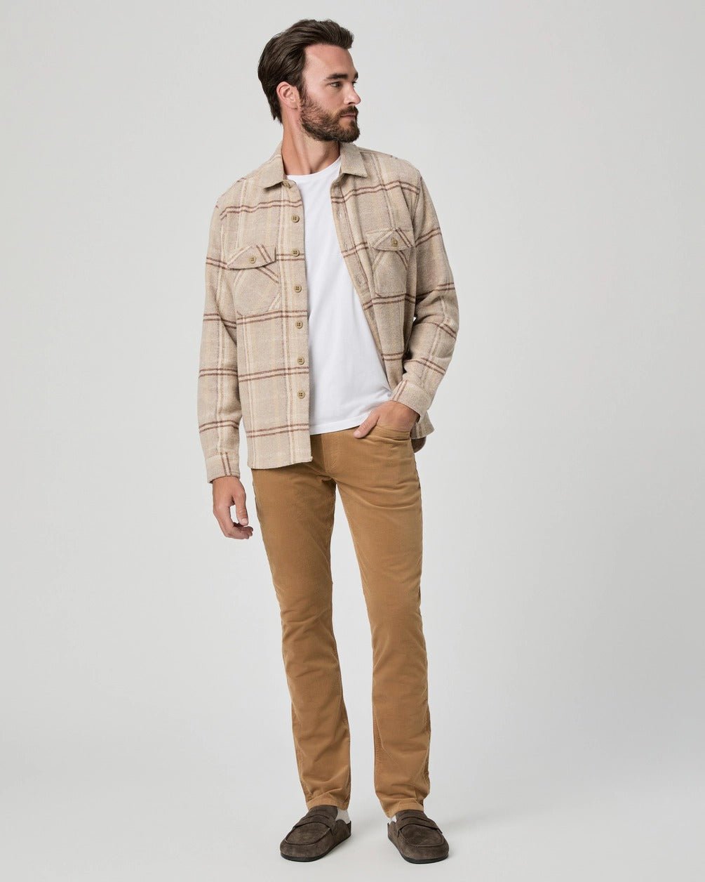 Young Ideas & Henmores - Federal Slim Straight Corduroy Jean - Palomino - 30