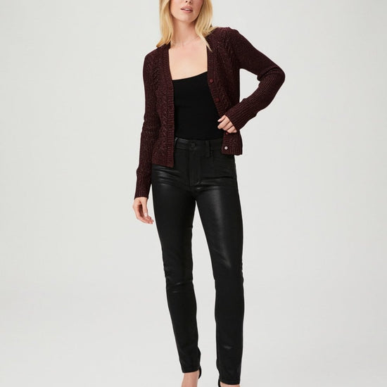 Young Ideas/Henmores - Gemma Luxe Coating Gita Pocket Jeans - Black Fog - 25