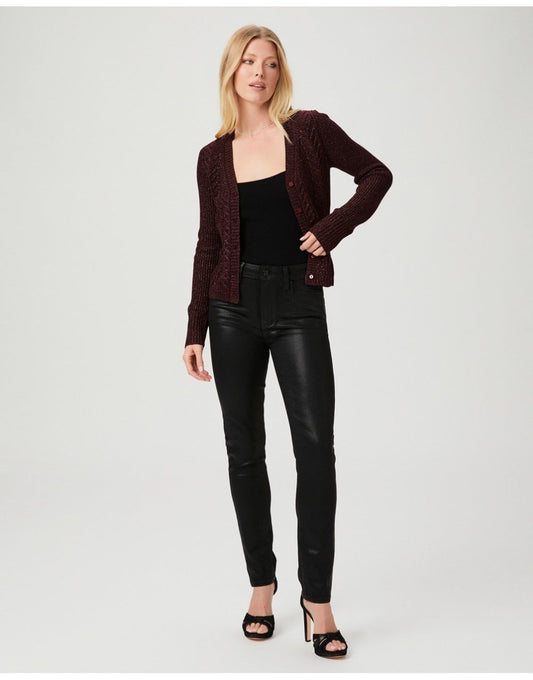 Young Ideas/Henmores - Gemma Luxe Coating Gita Pocket Jeans - Black Fog - 25