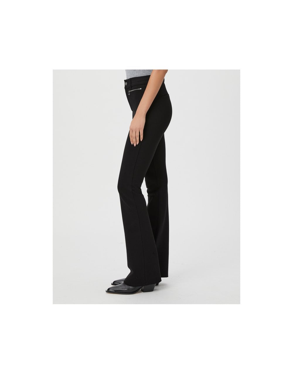 Young Ideas/Henmores - Hattena Zip Pocket Detail Trousers - Black - 25