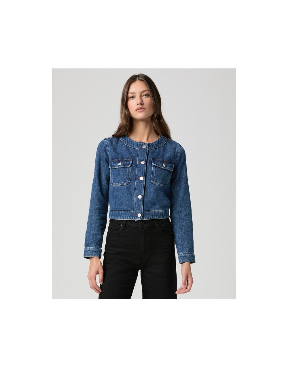 Young Ideas/Henmores - Kylian Double Pocket Denim Jacket - Pickwick - XS