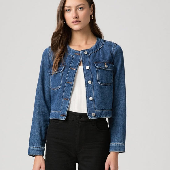 Young Ideas/Henmores - Kylian Double Pocket Denim Jacket - Pickwick - XS