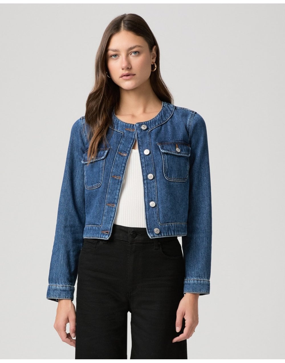 Young Ideas/Henmores - Kylian Double Pocket Denim Jacket - Pickwick - XS