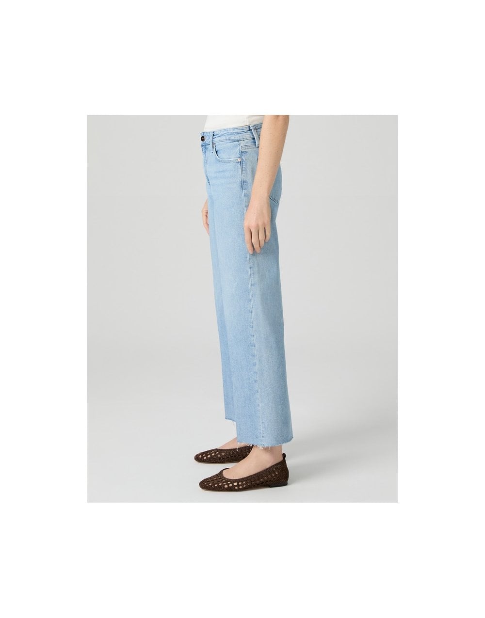 Young Ideas/Henmores - Leenah Raw Hem 32 Wide Leg - Brightside - 25