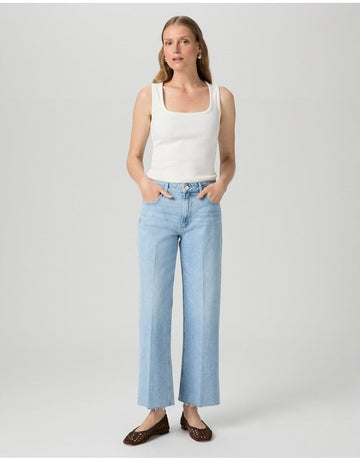 Young Ideas/Henmores - Leenah Raw Hem 32 Wide Leg - Brightside - 25