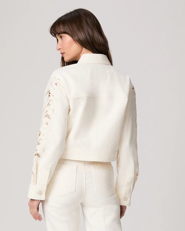 Young Ideas & Henmores - Michele Embroidered Jacket - Ecru - XS