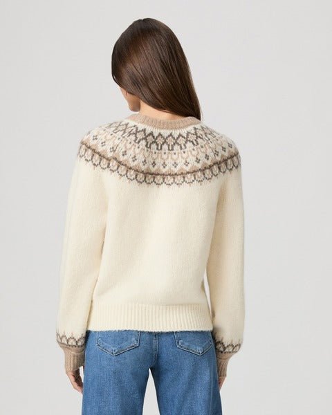 Young Ideas/Henmores - Misha Fairisle Jumper - Ivory Multi - XS