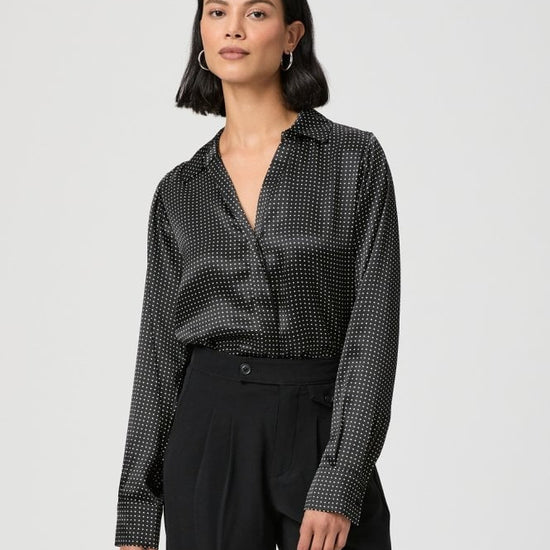 Young Ideas/Henmores - Palmer Speckled Shirt - Black - L