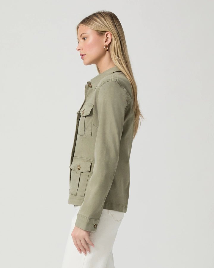 Young Ideas & Henmores - Stacey Denim Jacket - Vintage Oak Moss - XS
