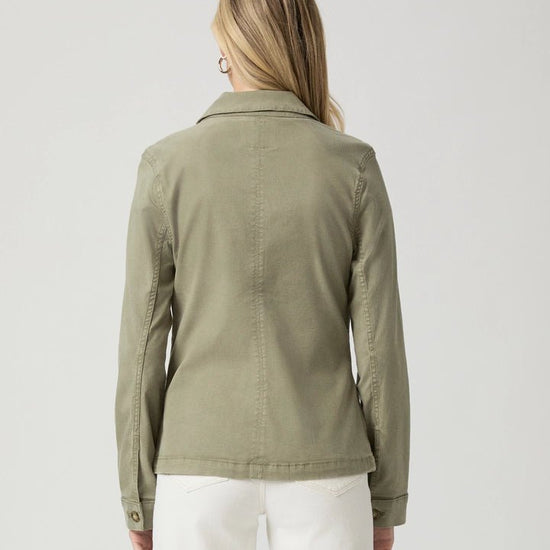 Young Ideas & Henmores - Stacey Denim Jacket - Vintage Oak Moss - XS