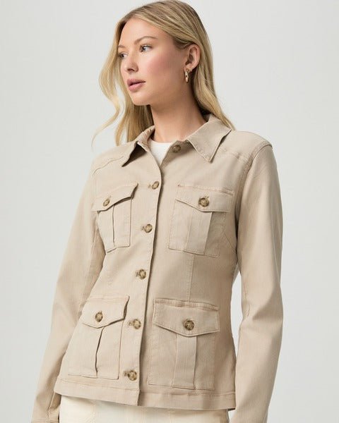 Young Ideas & Henmores - Stacey Denim Jacket - Vintage Soft Sand - S