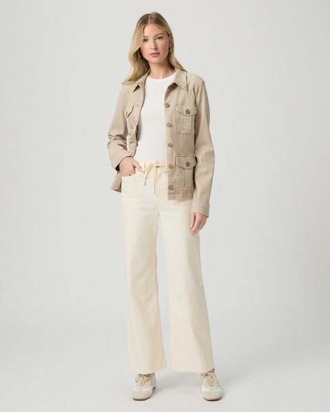 Young Ideas & Henmores - Stacey Denim Jacket - Vintage Soft Sand - S